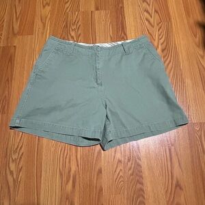 St. John's Bay Green Bermuda Shorts Relaxed Fit